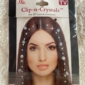 MIA Clip-n-Crystals Hair Accessory